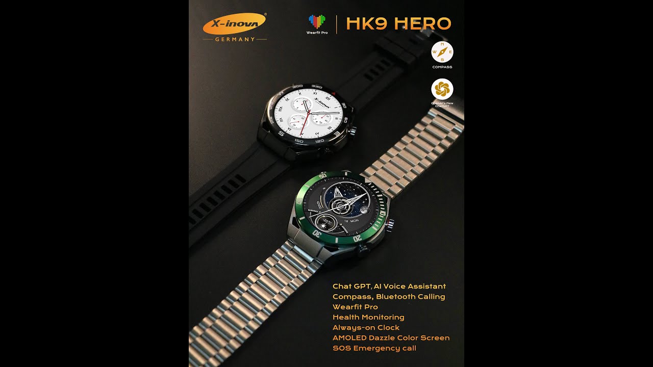 ساعت هوشمند HK9 HERO CHAT GPT