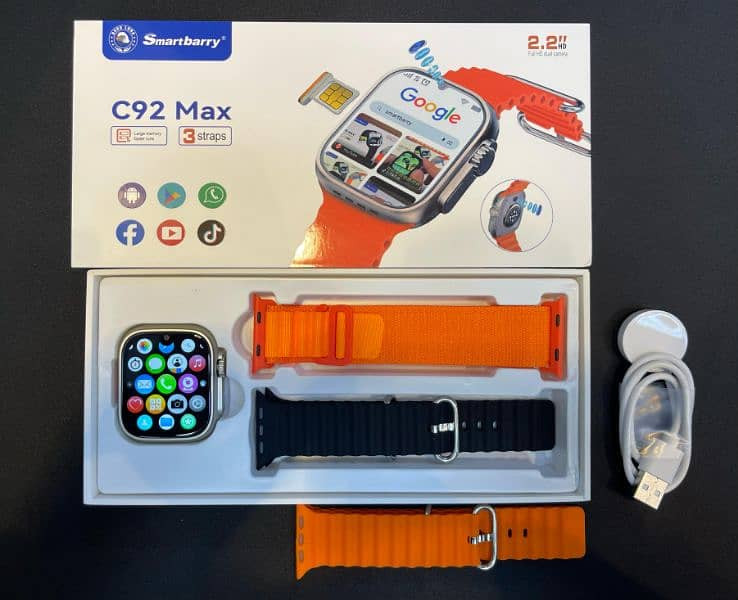 ساعت هوشمند سیم کارت خور مدل C92 MAX