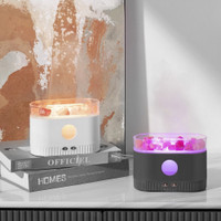 دستگاه بخور و رطوبت ساز آتشی سنگی salt lamp aroma diffuser LA0630-3